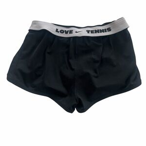 Nike Dri-FIT Black Tennis Shorts